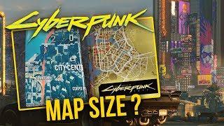 Cyberpunk 2077 MAP SIZE Discussion and How Big it Actually is?