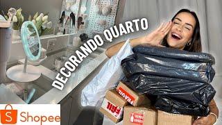 COMPRINHAS PARA DECORAR QUARTO NA SHOPEE  Decorando penteadeira Pinterest PART 2