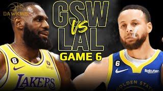 Golden State Warriors vs Los Angeles Lakers Game 6 Full Highlights  2023 WCSF  FreeDawkins