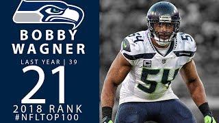 #21 Bobby Wagner LB Seahawks  Top 100 Players of 2018  NFL