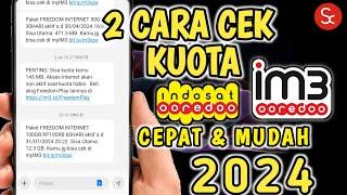 Cara Cepat Melihat Sisa Kuota Paket Data Im3 Indosat 2024  Cara Cek Kuota IM3