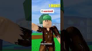 NOOB BACON WINS LOTTERY BUT THEN LOSES ALL THE MONEY IN BLOX FRUITS   #shorts