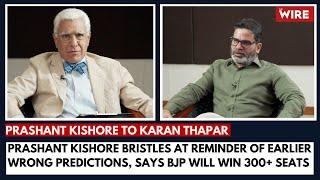 Prashant Kishor Bristles at Reminder of Earlier Wrong Predictions says BJP Will Win 300+ seats