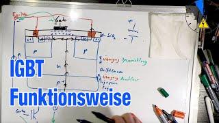 IGBT Funktionsweise - Wie funktioniert ein IGBT? Aufbau?