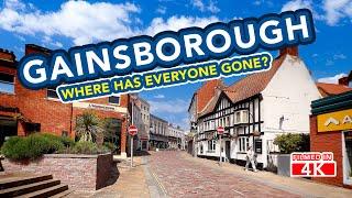 GAINSBOROUGH  Tour of Gainsborough Town Centre Lincolnshire Plus Riverside Walk