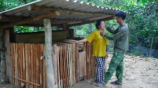 2 Days - Building a New Chicken Coop - The Difficult Life of a young Couple Living in the Mountains