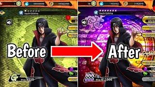 NxB NV How To Up Power Itachi Uchiha To SSS Tips & Trick  Naruto X Boruto Ninja Voltage.