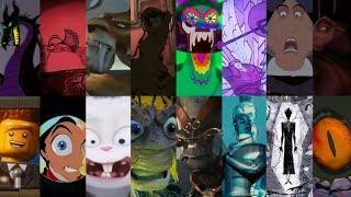 Defeats of My Favorite Animated Film Villains Part 2 Updated