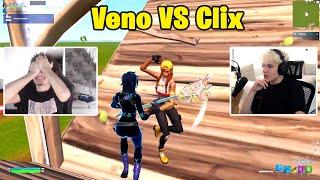 Veno VS Clix 1v1 TOXIC Buildfights