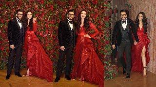Ranveer & Deepika look like Happiest Couple On Earth @Last WEDDING Reception For Bollywood Celebs