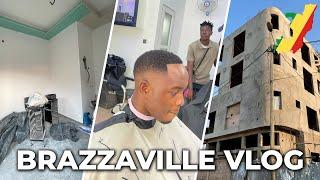 Je VLOG une journée complète avec moi à Brazzaville  Avancées chantier chaleur