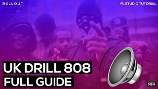 How to make INSANE sliding 808 patterns  UK DrillTrap Tutorial  Full Guide