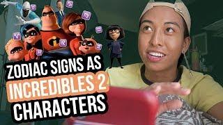 Which Incredibles 2 Character matches your Zodiac Sign?