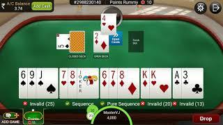 How to play Rummy Part 2 With live demo  Malayalam Rummy online tutorial