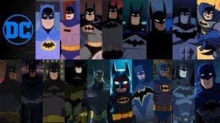 Batman Evolution Animated TV Shows and Movies - 2019 80th Anniversary