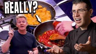 Pro Chef Reacts.. To Gordon Ramsays CURRY IN A HURRY