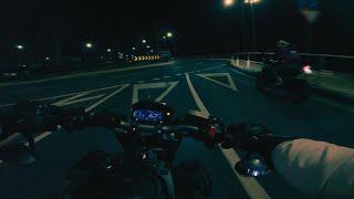 CB650R chasing Z900