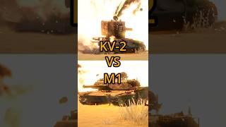 Can the KV-2 One-Shot the M1 Abrams?