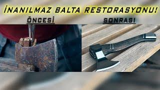 Paslı Balta Restorasyonu  old axe restoration.