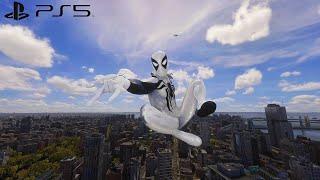 Spider-Man 2 - Anti Venom Suit Free Roam Gameplay 60FPS 4K RT
