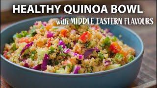 Middle Eastern-Inspired QUINOA RECIPE  Healthy Vegetarian & Vegan Meals