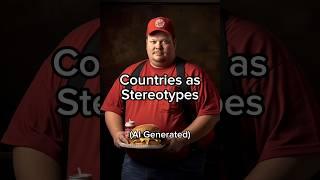 AI Draws Countries as Stereotypes #ai #aiart #midjourney #country #countries #stereotypes  #funny