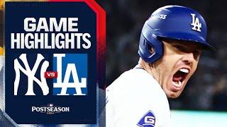 Yankees Vs Dodgers World Series Game 1 Highlights 10 25 24 MLB Highlights