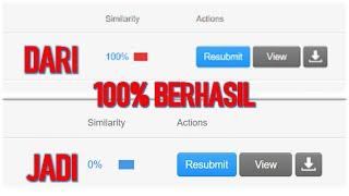 100% BERHASIL LOLOS CEK TURNITIN  CARA HINDARI PLAGIARISME DENGAN BANTUAN SPINNER