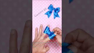 How to make simple easy bow   How to tie a perfect bow