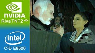 Half-Life 2 Gameplay NVIDIA Riva TNT2 M64