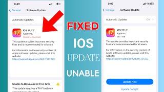 How to Fixed iPhone Software Update Unable  iPhone Software Update Unable