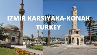 Измир Турция Каршияка-Конак. Путешествие 2021 Izmır Turkey Karsiyaka-Konak Travel 2021