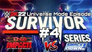 WWE2K22 Universe Mode Episode #4 Survivor Series