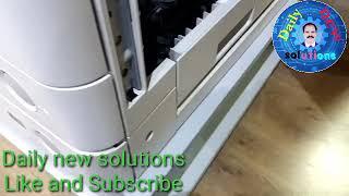 How to remove paper jam in photocopy canon 2525 machine #dailynewsolutions #canon #best