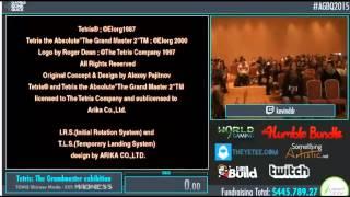 AGDQ 2015 - Tetris Grandmaster Exhibition