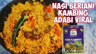 Nasi Beriani Kambing VIRAL  Tanpa Rice Cooker  Tips Sukatan Air