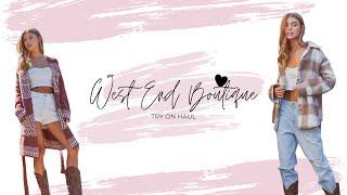 Cardigan try on Haul with West End Boutique