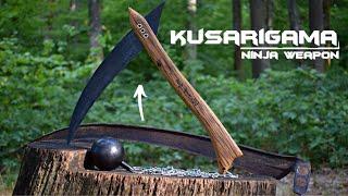 Kusarigama Making - Japanese Weapon Ninja From An Old Scythe