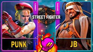 Street Fighter 6Punk CAMMY VS JB RASHIDスト6SF64K 60ᶠᵖˢ