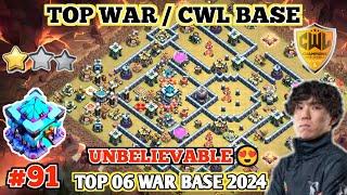 NEVER 3 STAR Town Hall 13 TrophyWar Base With Link 2024  Cwl Th13 Base Anti 2 Star CF Gaming #91