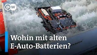 Wie eine Anlage in Hamburg alte E-Auto-Batterien verwertet  DW Nachrichten