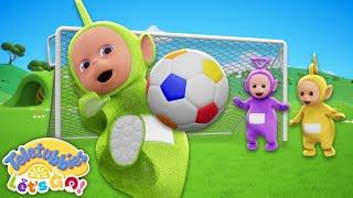 Tiddlytubbies  DIPSY SCORES A GOAL The Big Soccer Game  Teletubbies Let’s Go New Full Episodes