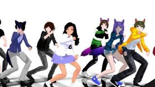 MMD x Aphmau Die Young Dance battle