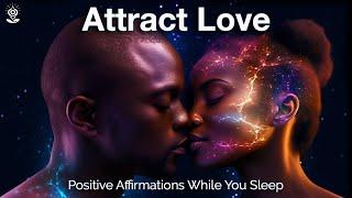 POWERFUL Love Affirmations Attract Your Twin Flame A Magnet for LOVE Dark Screen While You Sleep