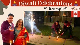 Diwali Celebrations in Brampton Canada 2020  Indian Festival  Vlog 27  1080p