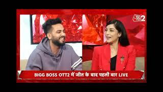 Elvish yadav interview aaj tak news channel #viralvideo #elvishyadav #elvishyadavvlogs #elvisharmy