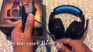 eTopxizu Stereo Gaming LED Headphones - Review  Try me Once Review