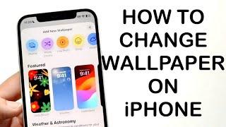 How To Change Wallpaper On iPhone 2024