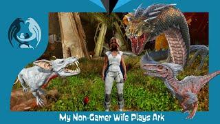 My Noob Wife Plays Ark Aberration For the First Time Ep.1