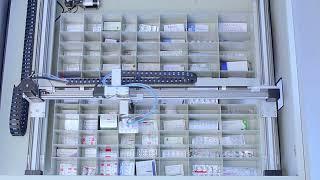 Pick & place medicinal packaging with a gantry robot